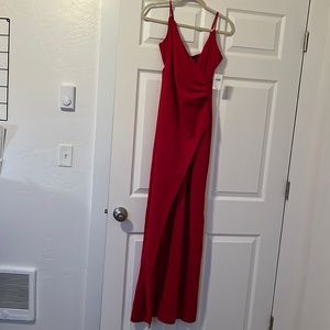 NWT high slit formal dress